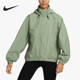 耐克正品 新款 女士运动休闲宽松梭织经典 Nike 防风外套FB7493 386