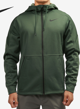 Nike/耐克正品男子加绒连帽全长拉链运动夹克外套 CU7359-337