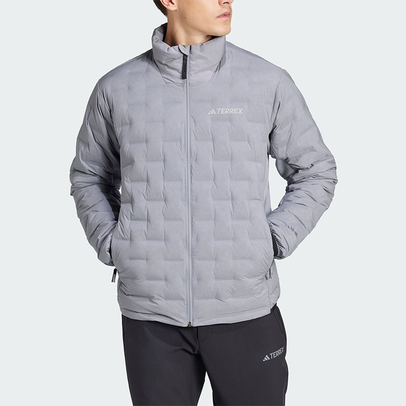 阿迪达斯男士轻薄保暖鹅绒服