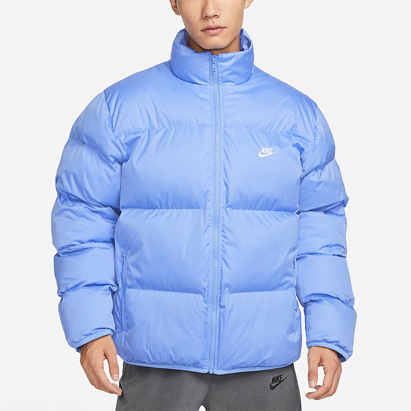 耐克正品男子立领棉服