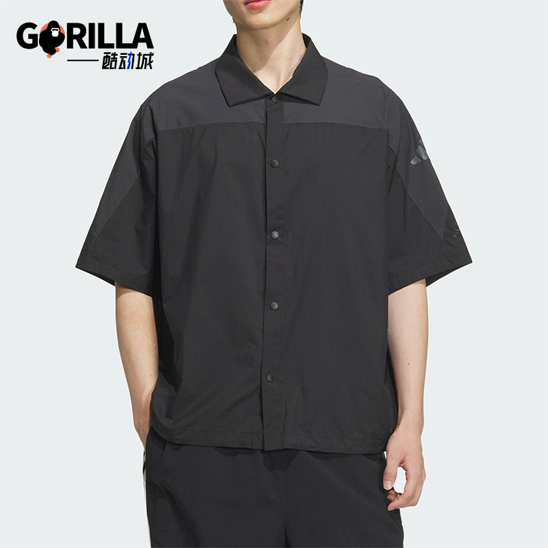 Adidas/阿迪达斯正品TH LW SHIRT男士宽松经典梭织运动衬衫JZ8404