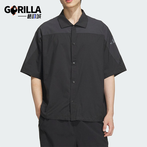 Adidas/阿迪达斯正品TH LW SHIRT男士宽松经典梭织运动衬衫JZ8404