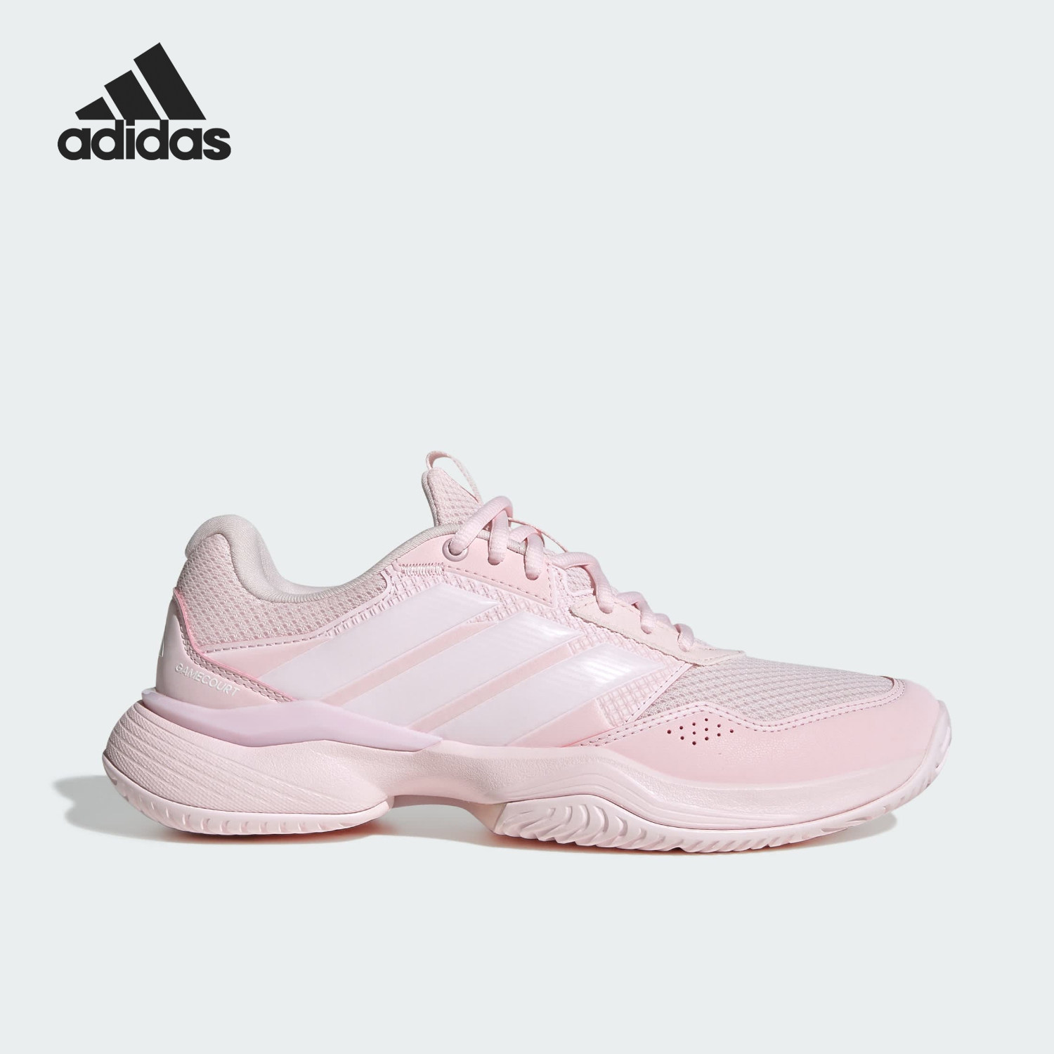 Adidas/阿迪达斯正品女士舒适运动耐磨透气支撑网球鞋KI3599