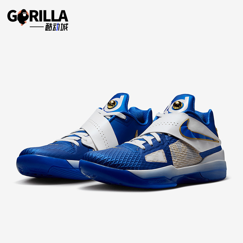Nike/耐克正品ZOOM KD 4男士低帮缓震时尚经典运动鞋FZ3540-400
