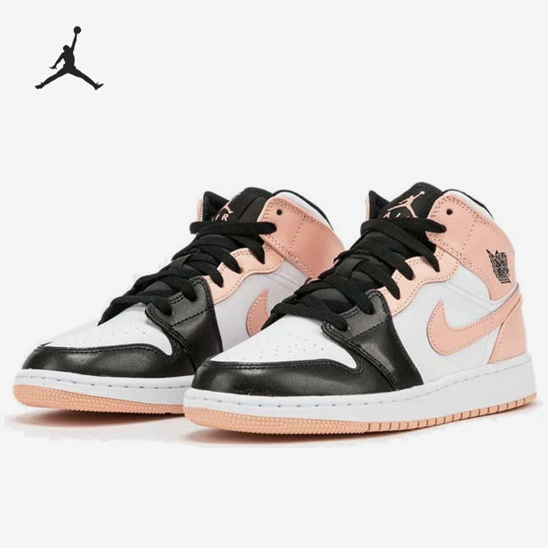 Nike/耐克官方正品Jordan 1AJ1(GS)女子大童高帮篮球鞋554725-133