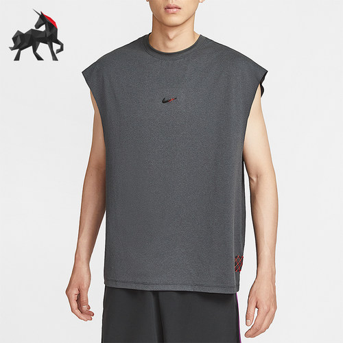 Nike/耐克正品Dri-FIT 男士无袖篮球经典运动宽松背心HV1889-060