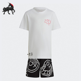 Saraiva联名小童运动套装 Andre IC8897 阿迪达斯正品 Adidas