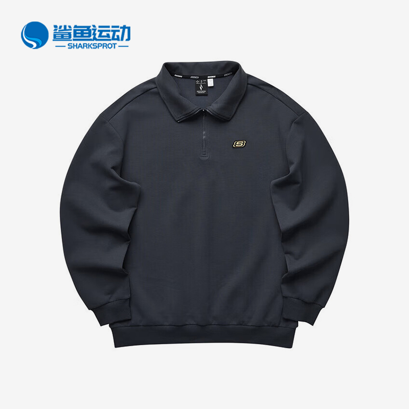 斯凯奇男子运动卫衣L124M009