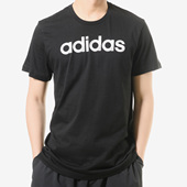 阿迪达斯正品 SLICED LINEAR Adidas 男子休闲运动短袖 T恤CV4511
