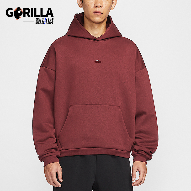 Nike/耐克正品2025男士柔软篮球运动宽松加绒连帽卫衣IM5919-619