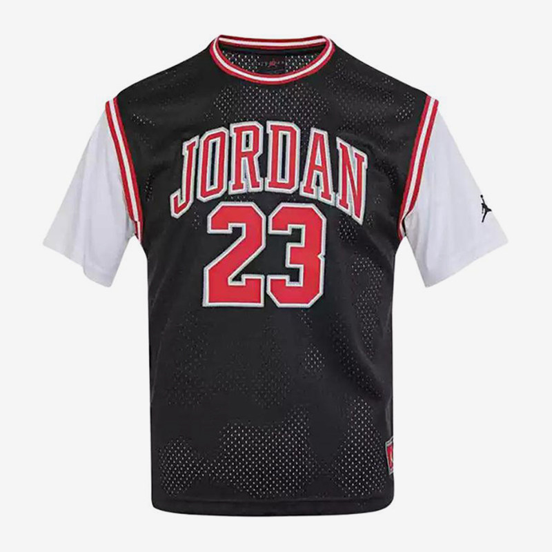 Nike/耐克正品JORDAN新款男黑白色休闲篮球经典短袖T恤HM4772-010