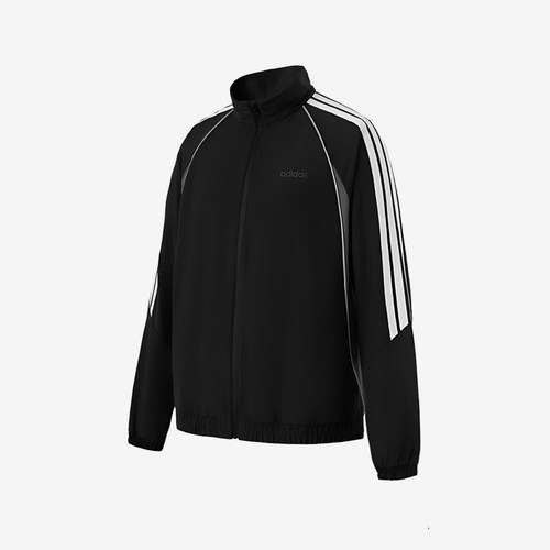 Adidas/阿迪达斯正品春秋男士运动立领轻质长袖夹克外套KB5655