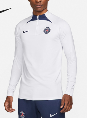 Nike/耐克正品巴黎圣日耳曼男士足球运动长袖T恤DM2458-101