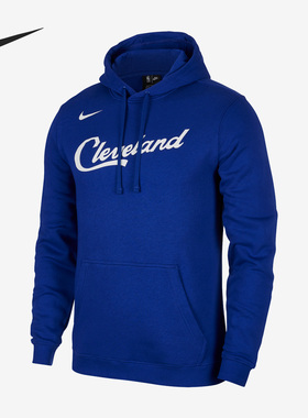 Nike/耐克正品运动男子休闲透气印花连帽套头卫衣AA3656-010