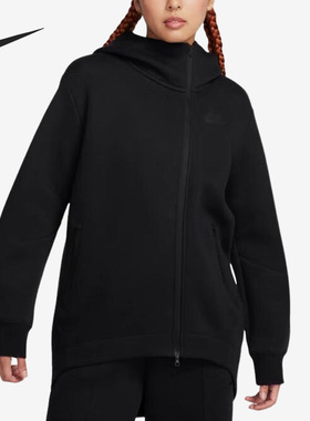 Nike/耐克正品新款女子宽松时尚运动连帽休闲夹克外套FB8244