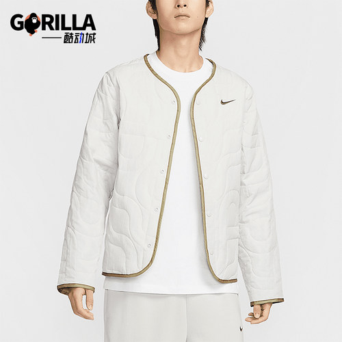 Nike/耐克正品秋冬新款男士道袍式保暖夹克外套HV8204-072