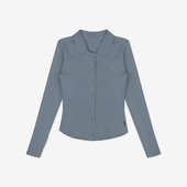 匡威正品 2025新款 女子运动训练翻领长袖 Converse T恤10027627 A03