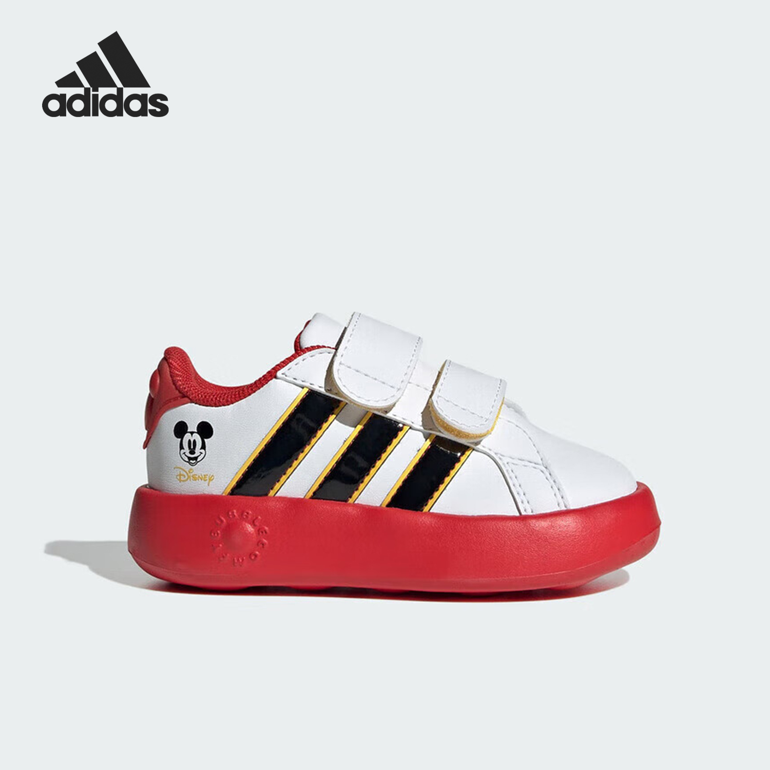 Adidas/阿迪达斯正品GRAND COURT婴童休闲耐磨运动鞋JQ8070