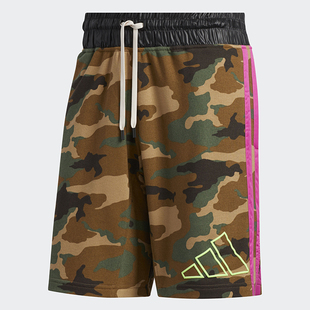 HDN CAMO Adidas 男子篮球运动短裤 FR5764 阿迪达斯正品