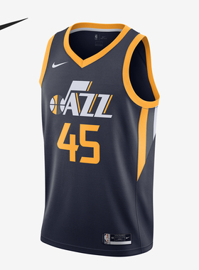 Nike/耐克正品  Swingman Jersey 男子球衣犹他爵士队CW3683
