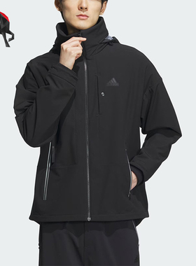 Adidas/阿迪达斯正品新款男士宽松运动连帽夹克外套IZ1496