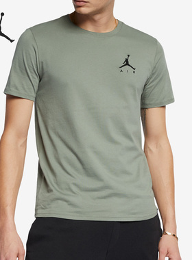 Nike/耐克官方正品JORDAN男子圆领透气休闲运动短袖T恤AH5297-351