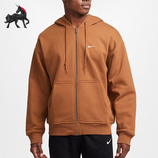 Nike/耐克正品Solo Swoosh男士复古连帽口袋外套FZ1165-281