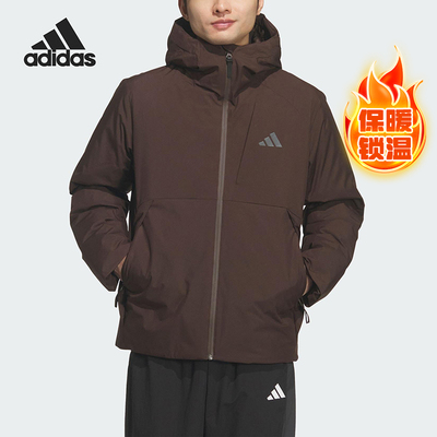 Adidas/阿迪达斯正品TECH DOWN JKT男士保暖宽松羽绒服KQ5504