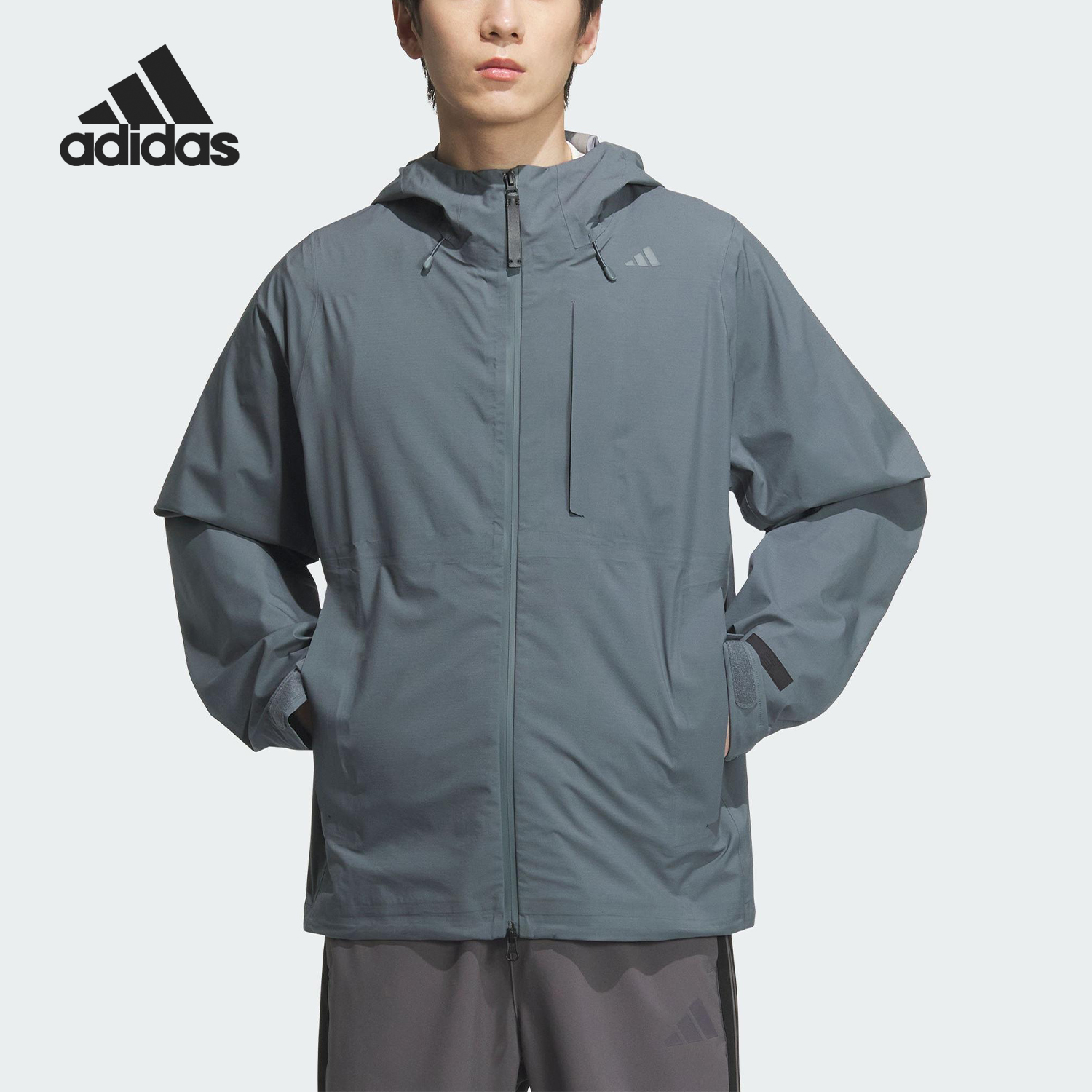 Adidas/阿迪达斯正品WUZONG YU JKT男士日常通勤外套KB7319