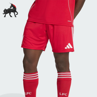 Adidas/阿迪达斯正品2025夏季款男士比赛足球运动透气短裤JV6425