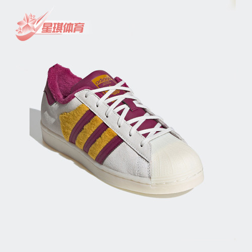 Adidas/阿迪达斯正品三叶草女士休闲低帮系带耐磨运动板鞋FZ3638