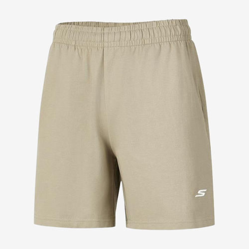 Skechers斯凯奇正品女舒适柔软休闲运动百搭短裤P225W249-00EG