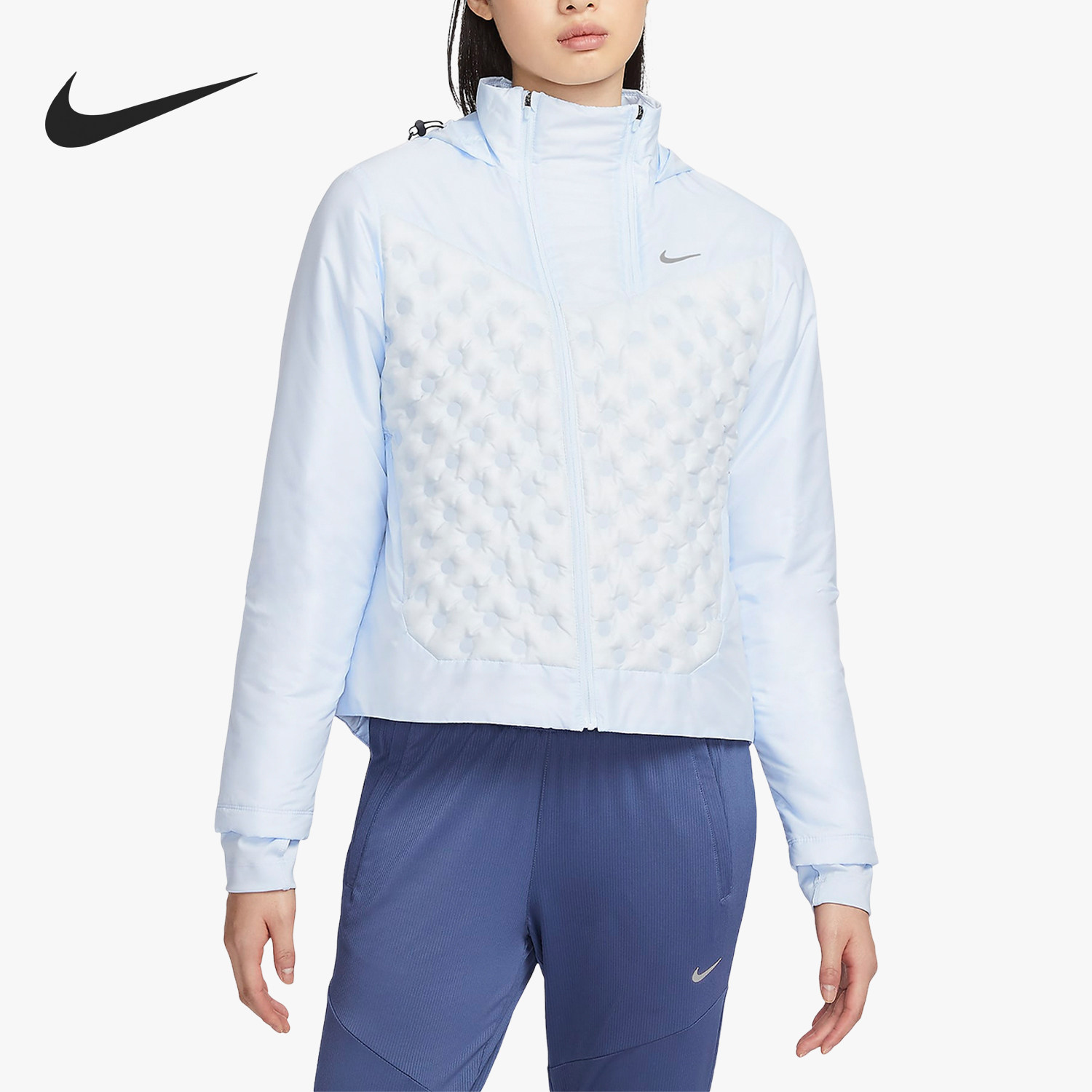 耐克正品女子保暖运动羽绒服图片