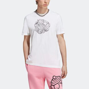 男子新款 Adidas 阿迪达斯正品 三叶草短袖 运动T恤IA6391 夏季
