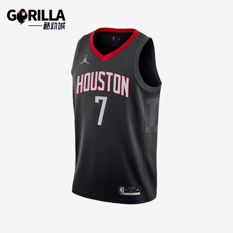 Nike/耐克正品JORDAN新款男女黑红色休闲经典篮球背心DO9527-017