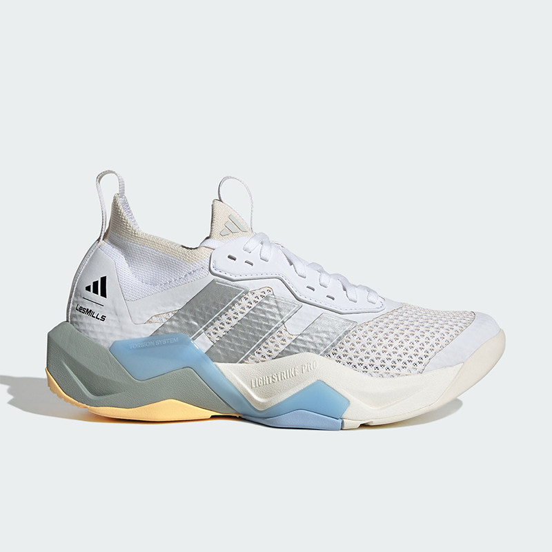 Adidas/阿迪达斯正品四季款女士透气综合训练轻便休闲鞋LA6744
