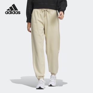 新款 Adidas 阿迪达斯官方正品 春季 IK3461 女子简约休闲运动长裤