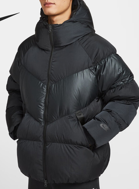 Nike/耐克官方正品2025冬季款男士连帽套头运动羽绒服IB2961-010