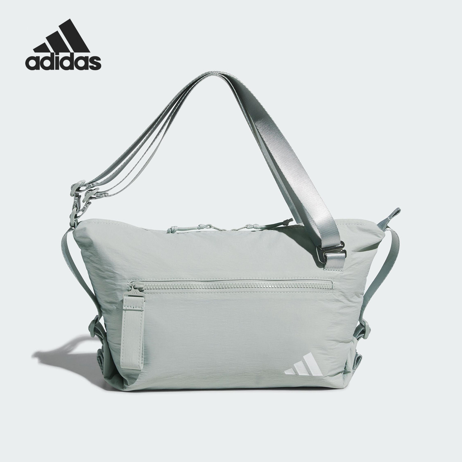 Adidas/阿迪达斯官方正品新款男女户外收纳运动斜跨手提包KC1405