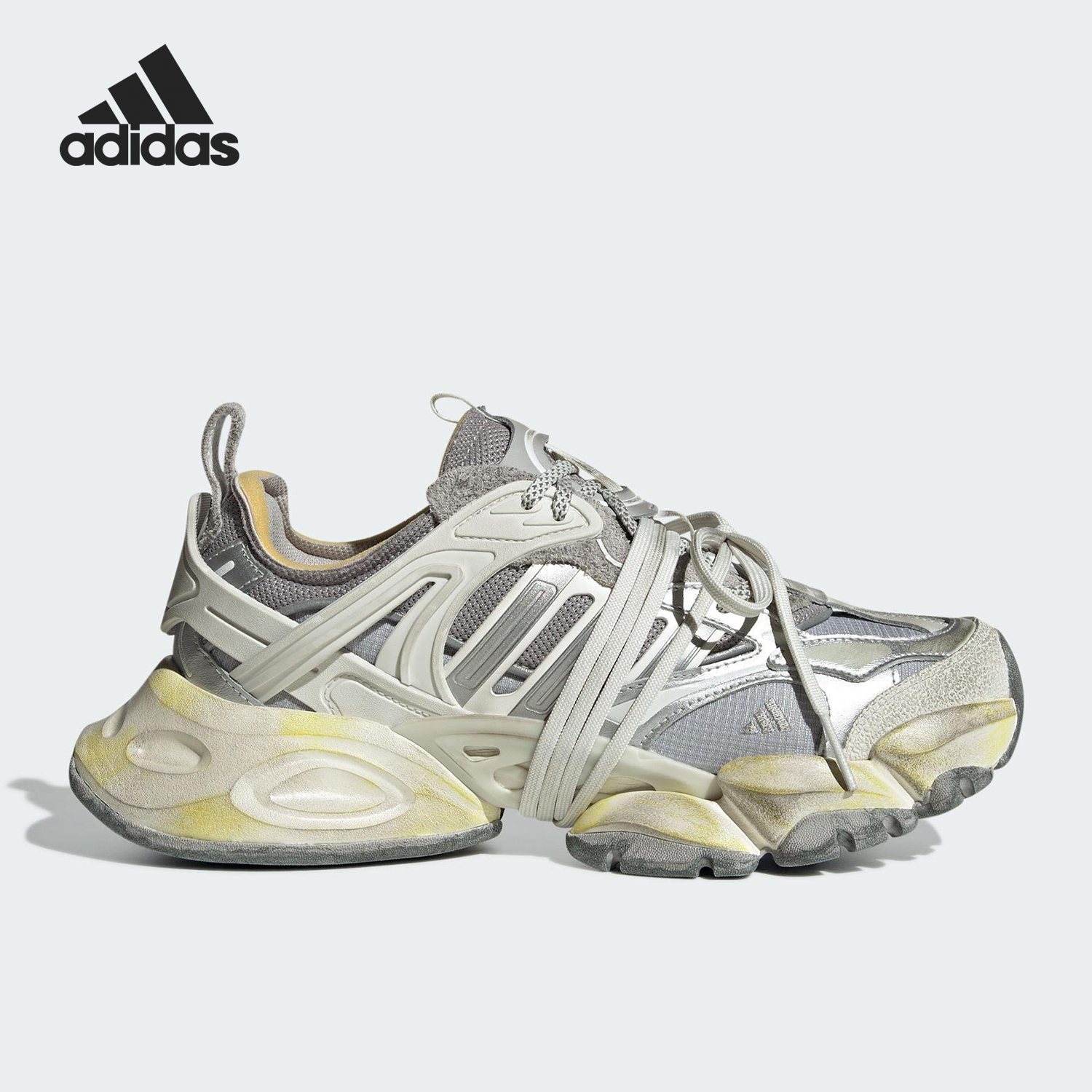 Adidas/阿迪达斯正品新款男女运动训练透气厚底跑步鞋JR9631