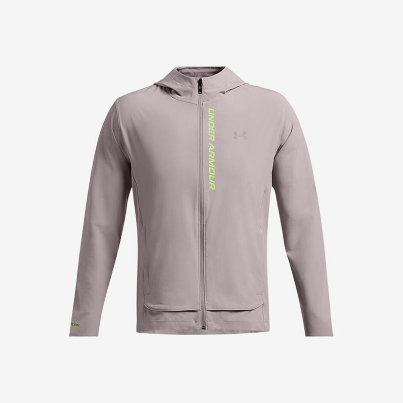 UA/安德玛正品新款男士连帽拉链复古潮流休闲夹克外套1376794-015