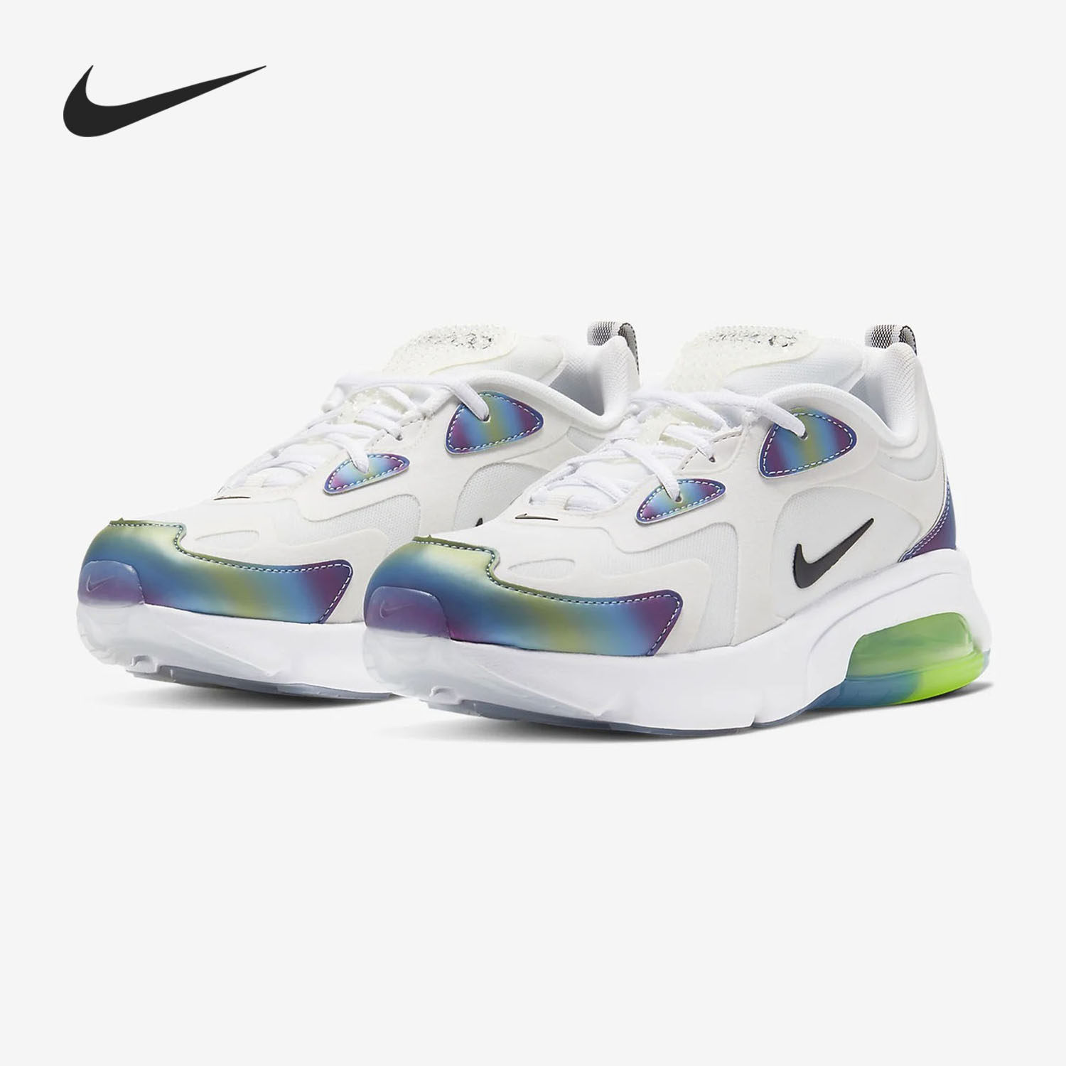 Nike/耐克正品当季新款AIR MAX 200 20 GS女子跑步鞋CT9632