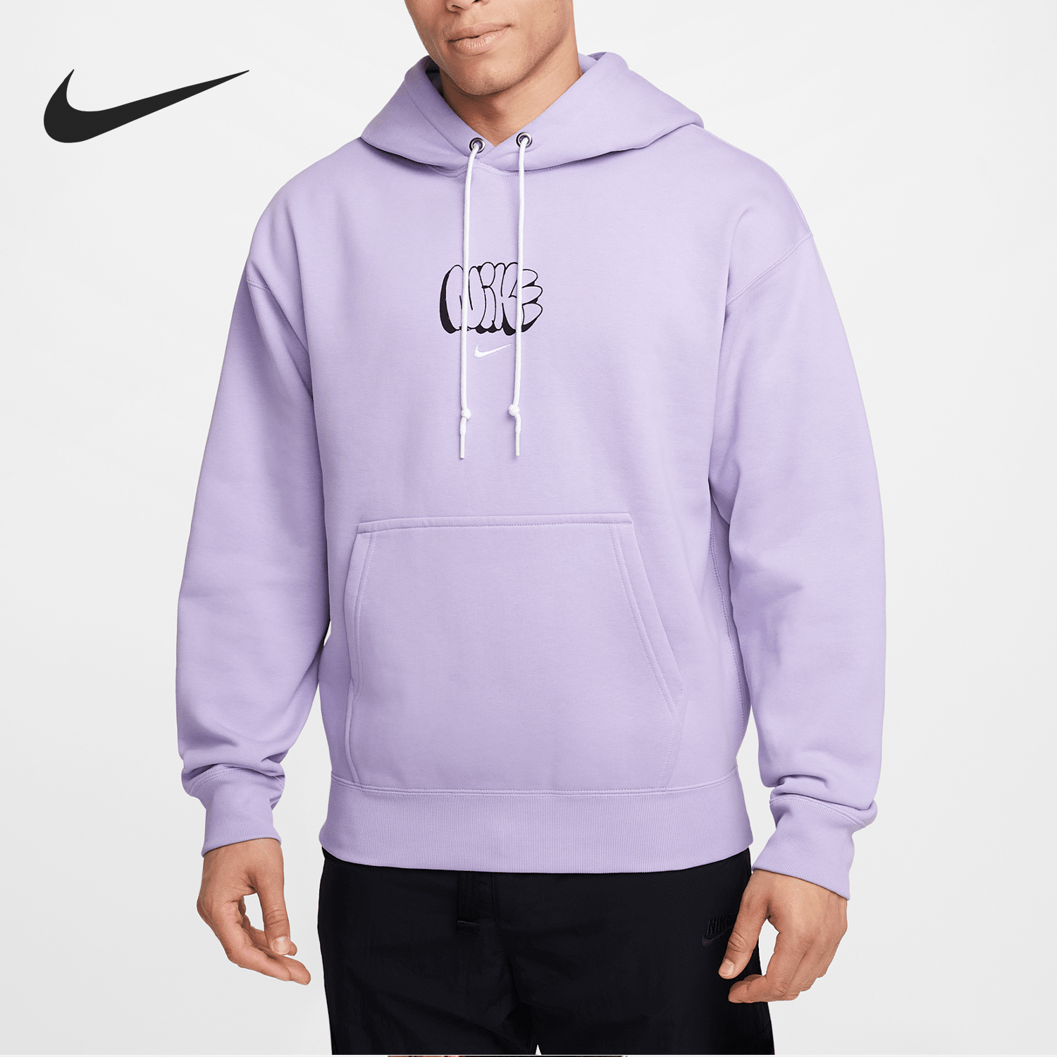 耐克男士宽松时尚套头衫