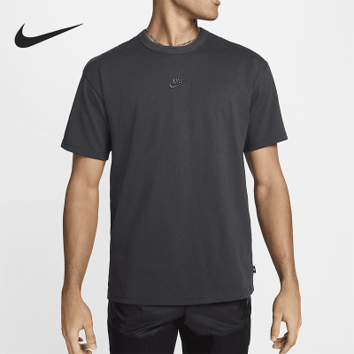 Nike/耐克正品2025秋季款男士套头针织刺绣透气短袖DO7392-060