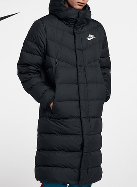 Nike/耐克正品冬季新款男士户外运动连帽羽绒服AA8854-010