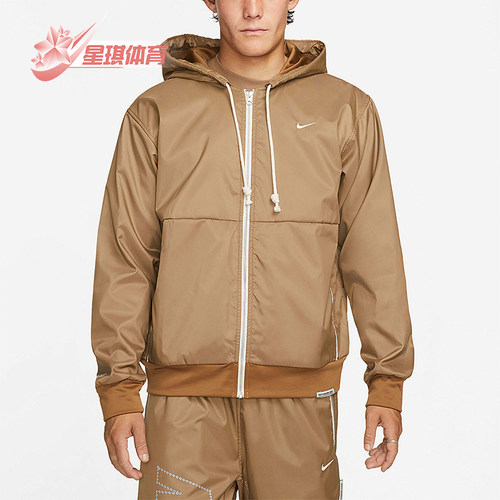 Nike/耐克正品新款男士加绒保暖运动经典休闲连帽外套DQ6185-258