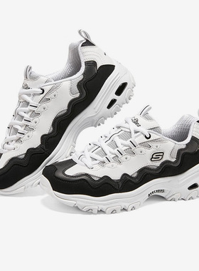 Skechers/斯凯奇正品D'LITES 1.0 女子运动耐磨休闲熊猫鞋