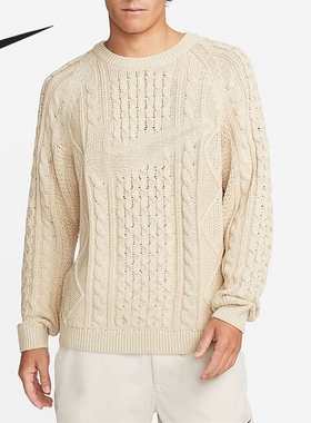 Nike/耐克官方正品当季新款男子运动休闲套头针织毛衣DQ5177-206