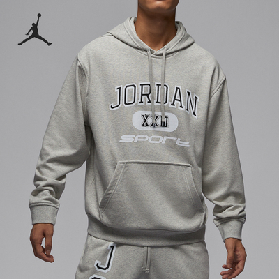 Nike/耐克正品JORDAN男士套头连帽印花口袋卫衣FV8627-050