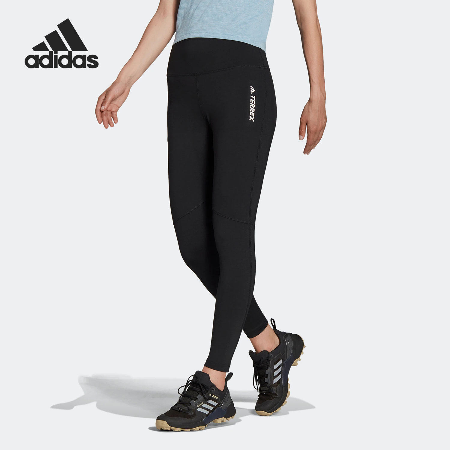 Adidas/阿迪达斯正品秋季新款女子运动休闲紧身长裤HD2168